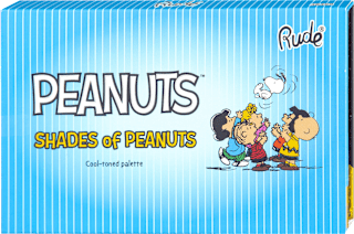 PEANUTS SHADES of PEANUTS cool-toned paleta senki za oči Rude