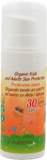 Losion za zaštitu od sunca za decu i odrasle, SPF30 AZETA bio