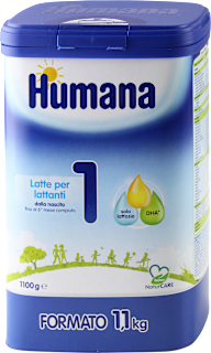 Latte per lattanti 1 in polvere Humana