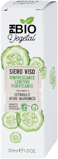 Siero viso purificante con cetriolo e acido ialuronico PHBIO