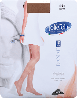 Hlačne nogavice Danae, 15 DEN, S/M, nude Jolie Folie