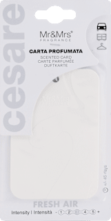 Vôňa do auta Cesare Scented Card - Fresh Air Mr&Mrs