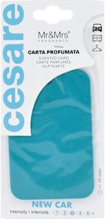 Vôňa do auta Cesare Scented Card - New Car Mr&Mrs