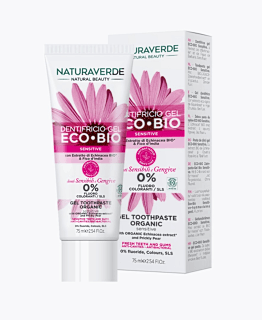 Dentifricio Gel Eco-Bio Sensitive NATURAVERDE NATURAL BEAUTY