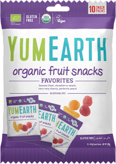 Organiczne żelki Fruit Snacks 10x19,8g Yum Earth