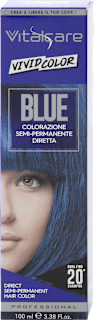 Colorazione semi-permanente diretta Blue Vivid Color vitalcare