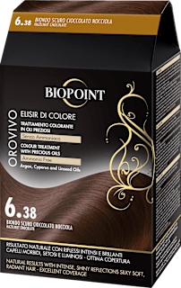 Colore Orovivo 6.38 biondo scuro cioccolato BIOPOINT