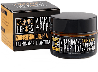 Crema da giorno illuminante e antimacchia ORGANIC HEROES