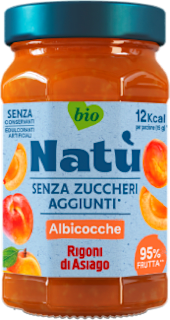 Bio voćni namaz od marelice bez šećera Natù