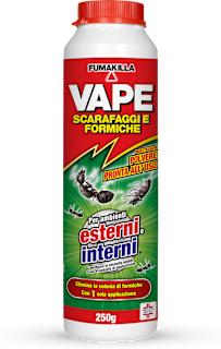 Insetticida in polvere scarafaggi e formiche VAPE
