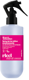 Spray termo attivo condizionante con olio di cocco e bambù Organic Innovation