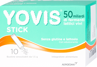 Stick orosolubili di fermenti lattici YOVIS