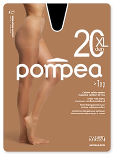 Дамски чорапогащник Top 20 DEN, златист, XL Pompea
