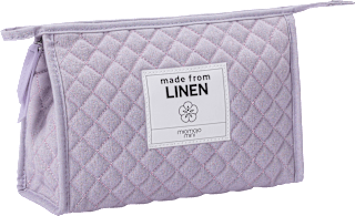 Kosmetiktasche flieder "made from Linen" Miomojo