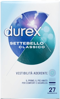 Preservativi settebello classico durex