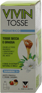 Sciroppo pediatrico tosse secca e grassa VIVIN