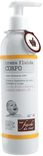 Crema fluida corpo latte idratante 24h fiocchi di riso