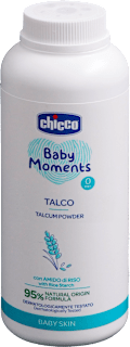 Detský ryžový púder Baby Moments Talco Chicco