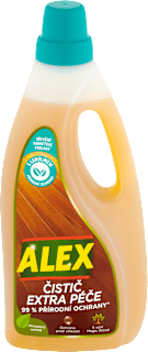 Čistič na drevené a parketové podlahy Extra Protection Alex