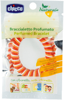 Braccialetto profumato alla citronella assort. Chicco
