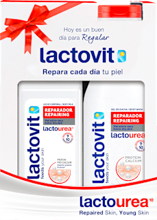 Set  gel duș + lapte de corp  lactovit