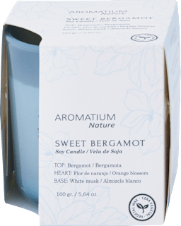Sójová vonná sviečka Sweet Bergamot AROMATIUM