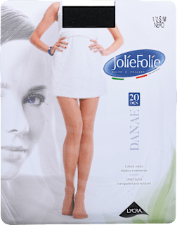 Hlačne nogavice Danae, 20 DEN, S/M, črne Jolie Folie