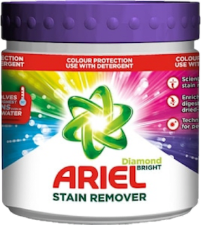 Pudră pentru îndepărtarea petelor de pe rufele colorate ARIEL