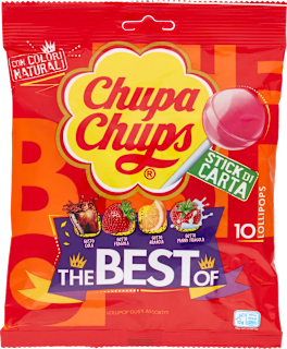 Caramelle lecca lecca ai gusti assortiti Chupa Chups