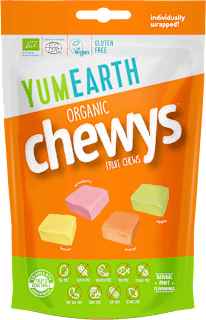 Organiczne owocowe gumy rozpuszczalne YUMEARTH