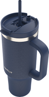 Thermotrinkbecher mit Strohhalm Indigo  Contigo