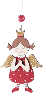 Ukras za božićnu jelku – anđeo ZOVAK