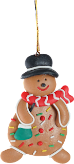 Ukras za božićnu jelku – medenjak ZOVAK