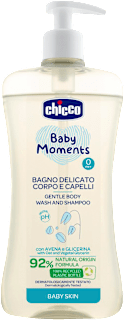 Baby Moments kupka i šampon Chicco