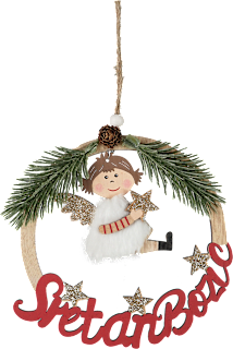 Vijenac za vrata – anđeo ZOVAK