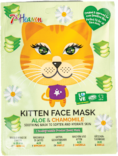 Mască pentru adolescenți din material textil Kitten 7th Heaven