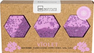 Комплект бомбички за вана Violet (3x35g) IDC INSTITUTE