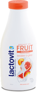 Sprchovací gél Fruit Energy broskyňa a grep Lactovit