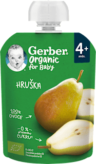 Kapsička hruška Gerber Organic