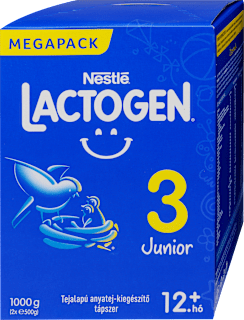 LACTOGEN 3 JUNIOR Tejalapú anyatej-kiegészítő tápszer 12.hó+ Nestlé LACTOGEN