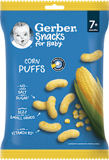 Snacks kukuřičné křupky Gerber