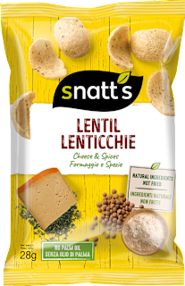 Lentil Lenticchie slani krekeri od leće snatt's
