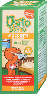 Sirup za grlo Osito Sanito Mocosete TONGIL