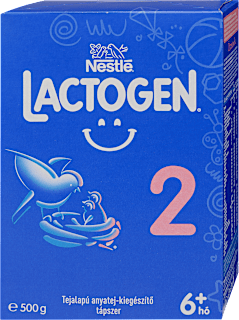 LACTOGEN 2 Tejalapú anyatej-kiegészítő tápszer 6hó Nestlé
