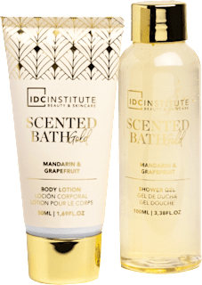 Set cadou SCENTED BATH GOLD  IDC INSTITUTE