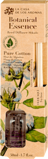 Mikado Botanical Essence osveživač prostora sa mirišljavim štapićima - Pure Cotton LA CASA DE LOS AROMAS