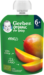 BIO příkrm v sáčku mango Gerber Organic