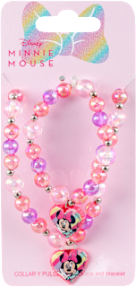 Disney MINNIE MOUSE set - ogrlica i narukvica sa priveskom Disney