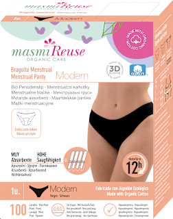 Majtki menstruacyjne MODERN rozmiar L (102-110 cm) masmi