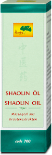 Shaolin Öl Massageöl aus Kräuterextrakten Herbs